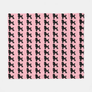 Roze, roestvrije rok geïnspireerd op een rugleunin fleece deken