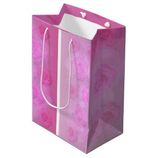 ROZE Romantische Waterverf rozen Medium Cadeauzakje