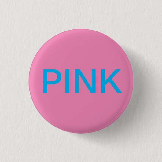 ROZE RONDE BUTTON 3,2 CM (Voorkant)