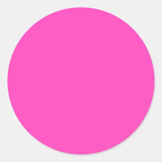  roze ronde sticker (Voorkant)