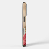  Roze Rood Blauw Waterverf Bloemen Case-Mate iPhone Case (Achterkant / Rechts)