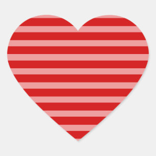 Roze Rood Hart Sticker