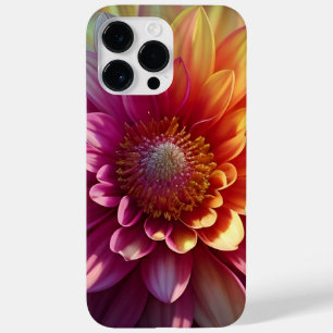 Roze Rood Sinaasappel Geel Paarse Dahlia Bloem Case-Mate iPhone 14 Pro Max Hoesje