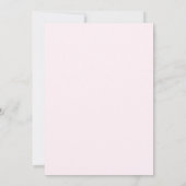 Roze Rood Strik Meisje 1e Verjaardag Boog Foto Kaart (Achterkant)