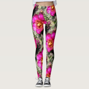roze roodbruin leggings