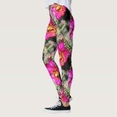 roze roodbruin leggings (Links)