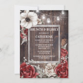 Roze roodroze papaver kaart (Voorkant)