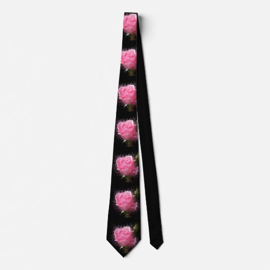 roze roodvlek stropdas (Voorkant)