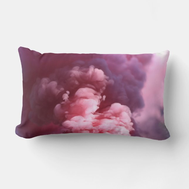 Roze rook kussen (Voorkant)