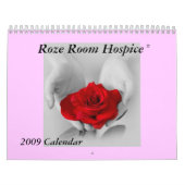 Roze Room Hospice 2009 Agenda Kalender (Hoes)