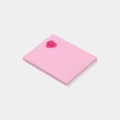 Roze Roos #4 Post-it® Notes (Schuin)