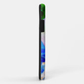 Roze Roos blauwe glazen bol Case-Mate iPhone Case (Achterkant/rechts)