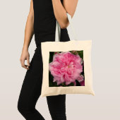 Roze Roos bloemen Tote Bag (Voorkant (product))