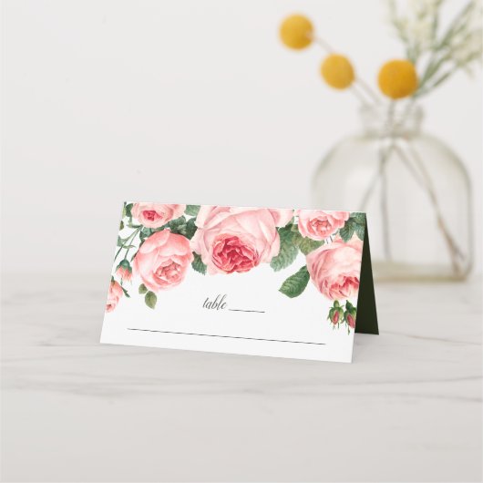 Roze Roos bruiloft (Voorkant)