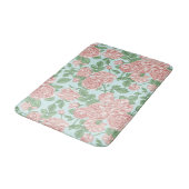 Roze Roos Garden Bouquet Patroon Badmat (Gekanteld)