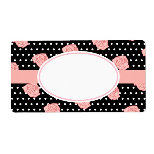 Roze Roos Labels (Voorkant)