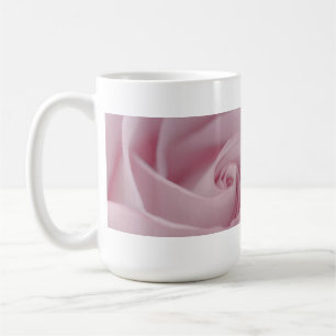 Roze Roos Macro Koffiemok