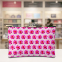 Roze Roos Naadloos Patroon Zakje