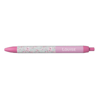Roze Roos Naam Pen