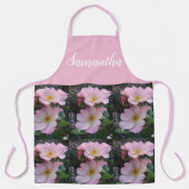 Roze  Roos Rozen  afval Apron Schort (Voorkant)