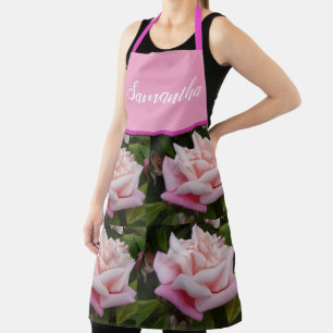 Roze  Roos Rozen  afval Apron Schort