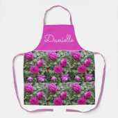 Roze  Roos Rozen  afval Apron Schort (Voorkant)