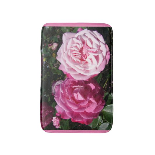 Roze Roos Rozen bloem bloemenbad Mat (Voorkant Verticaal)