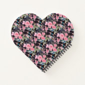 Roze Roos Rozen Waterverf Moeders Journal Notitieboek (Achterkant)