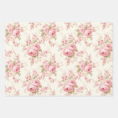 Roze Roos Schoonheid Inpakpapier Vel (Voorkant 2)