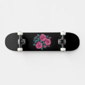 Roze Roos Skateboard (Horizontaal)