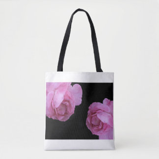  roze roos stijlvolle elegante florale mode draagtas