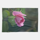 Roze Roos Theedoek (Horizontaal)