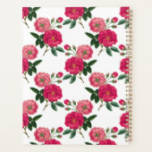 Roze roosprint planner (Achterkant)