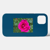 Roze Rose#3 iPhone/iPad case (Achterkant (horizontaal))