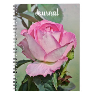 Roze Rose Art Journal-Notitieboek Notitieboek