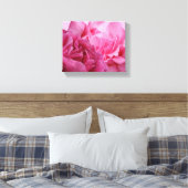 roze rose bloem modern mooi stijlvol canvas afdruk (Insitu (Slaapkamer))