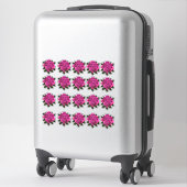 Roze Rose Boeket Meerdere Sticker (Koffer)
