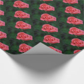 Roze Rose Bud Cadeaupapier (Hoek)