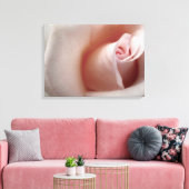 Roze Rose Cloud Canvas Afdruk (Insitu (Woonkamer))