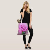 Roze Rose Draagtas (Op model)