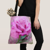 Roze Rose Draagtas (Dichtbij)