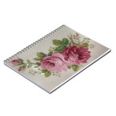 Roze Rose Elegance Notitieboek (Linkerzijde)