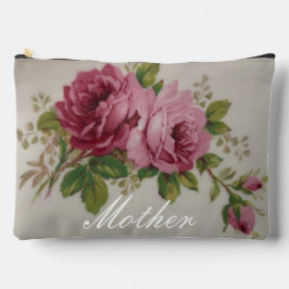 Roze Rose Elegance Print Cut Naaizak Etui