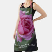 Roze Rose - Floral Photography - Moederdag - Tekst Schort (Insitu)