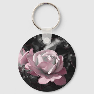 Roze Rose Garden Sleutelhanger