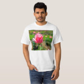 Roze Rose Garden T-shirt (Voorkant volledig)