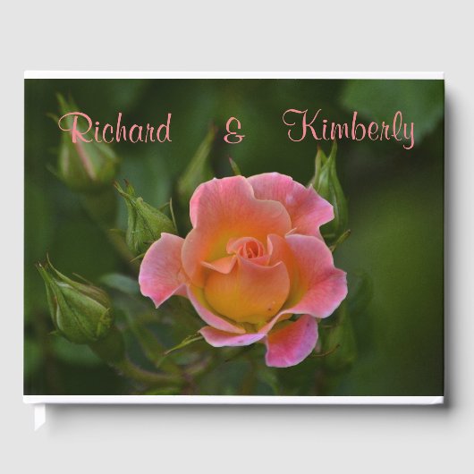 Roze Rose Gastenboek (Voorkant)