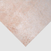 Roze Rose Gold Abstract Metallic Peach Silver Lux Tissuepapier (Detail)