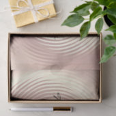 Roze Rose Gold Blush Glitter Dank u Luxe Tissuepapier (Geschenk)