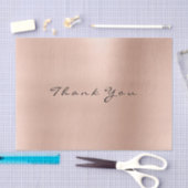 Roze Rose Gold Blush Metallic Dank Luxe Tissuepapier (Craft)